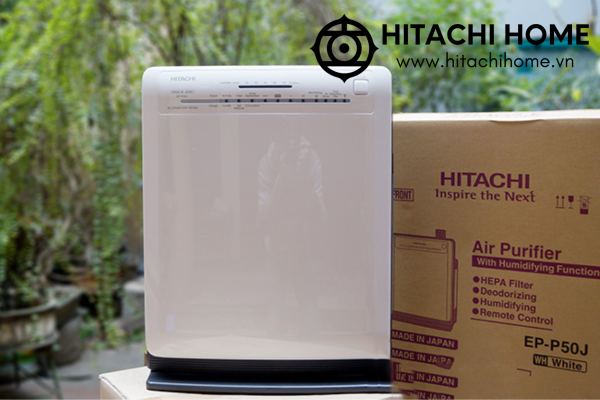 Sua may loc khong khi hitachi chinh hang