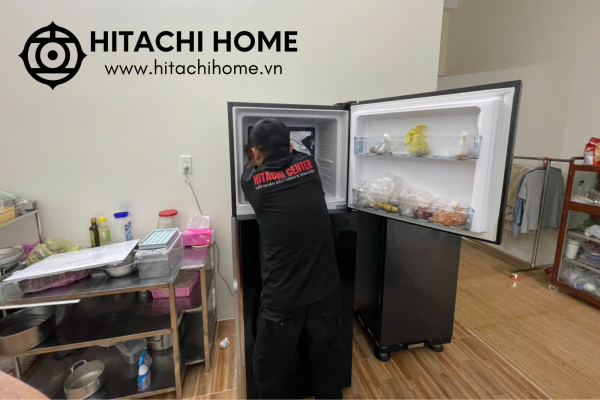 Sua tu lanh hitachi bi keu to khi hoat dong
