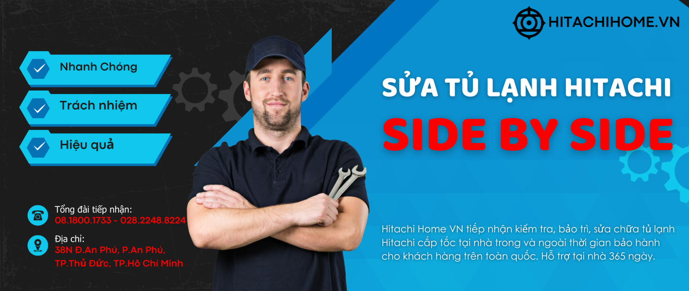 Sua tu lanh hitachi chinh hang tai tphcm