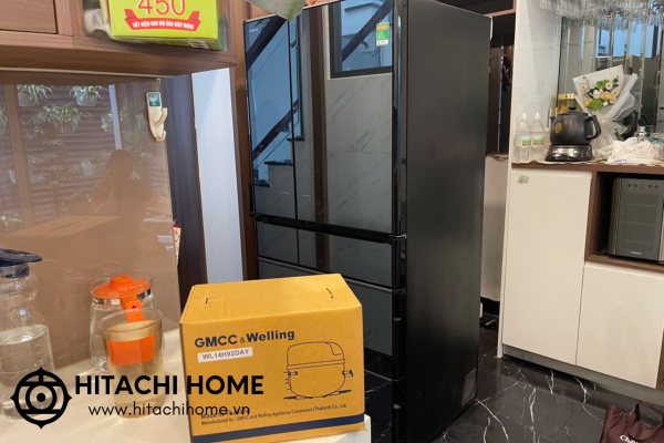 Thay block may nen tu lanh hitachi chinh hang