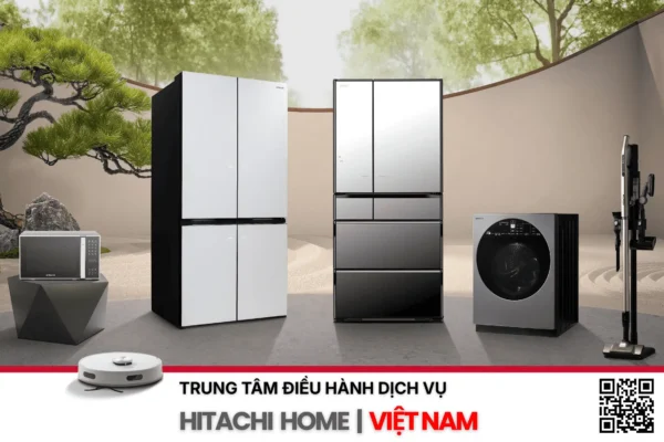 Khac phuc loi f301 tu lanh hitachi side by side nhanh chong