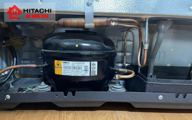 Thay block tu lanh hitachi chinh hang