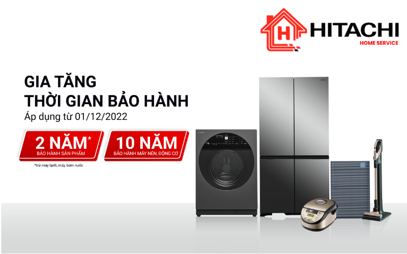 Chinh sach bao hanh tu lanh hitachi
