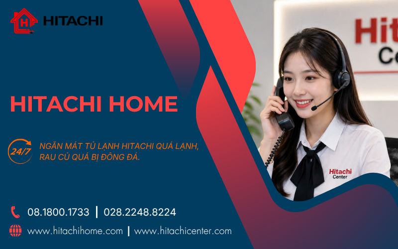 Tu lanh hitachi ngan mat qua lanh bi dong da