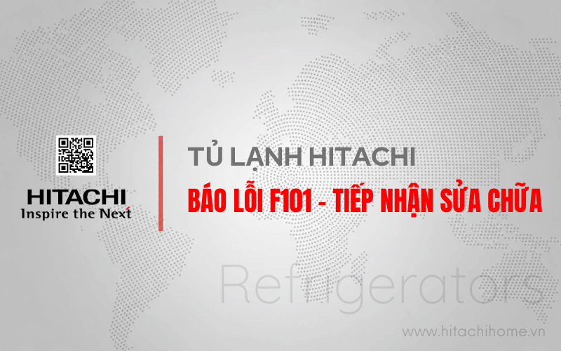 Tu lanh hitachi bao loi f101 3