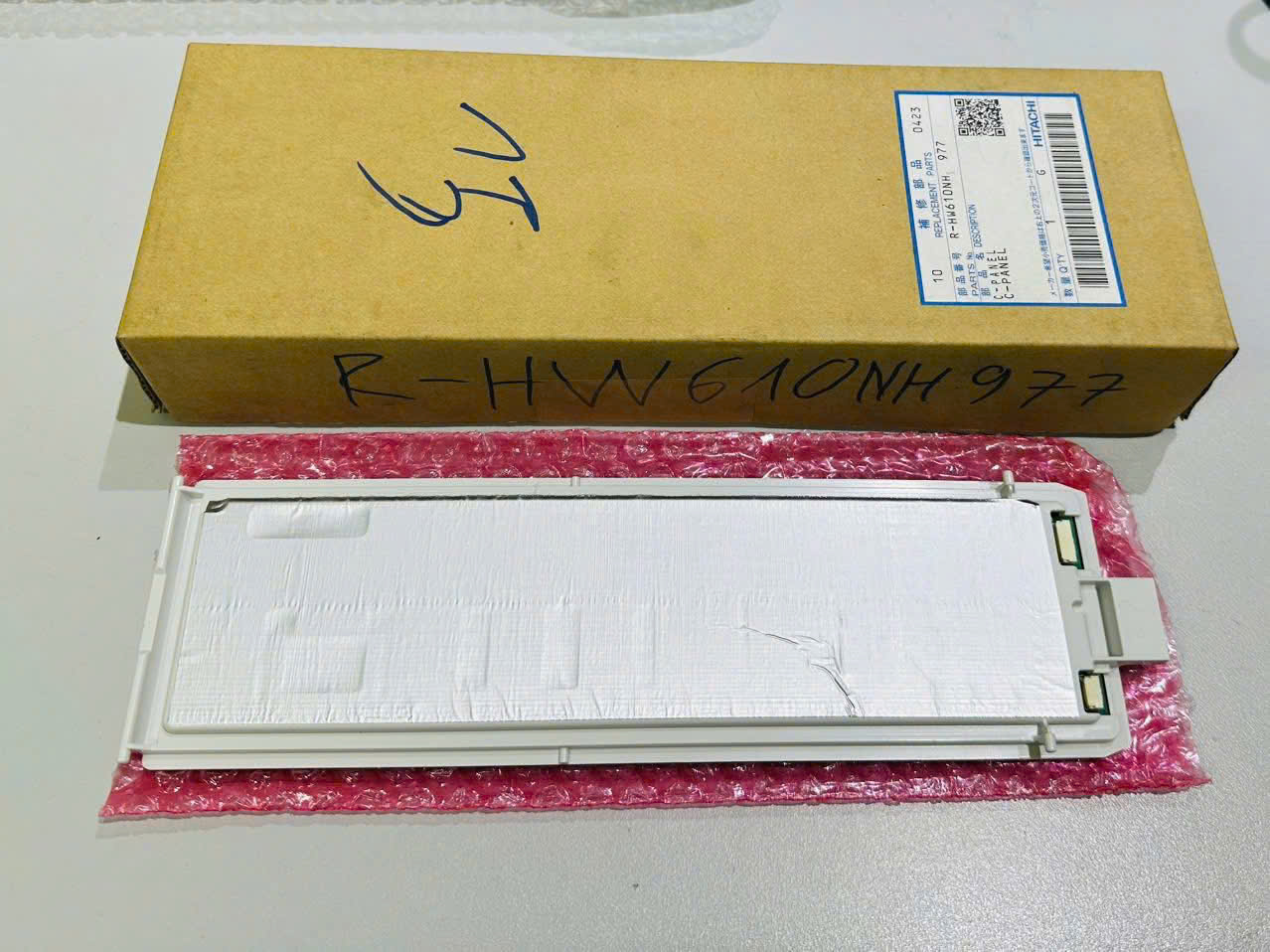 Boar hien thi tu lanh hitachi R HW610NH XW