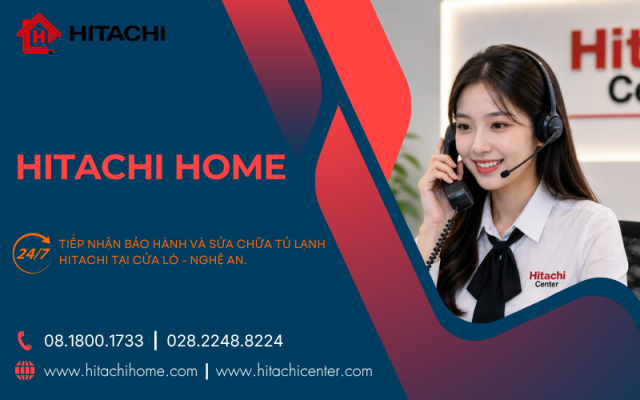 Bao hanh tu lanh hitachi tai cua lo nghe an