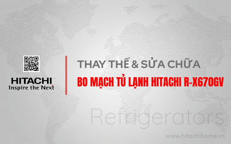 Bo mach tu lanh hitachi R X670GV chinh hang