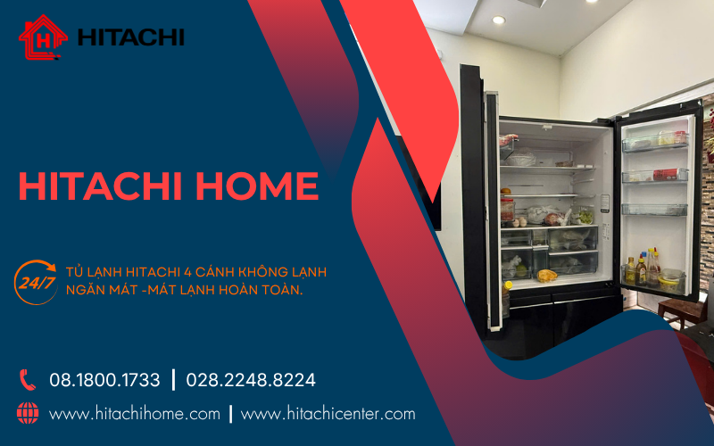 Tu lanh hiatchi khong lanh ngan mat