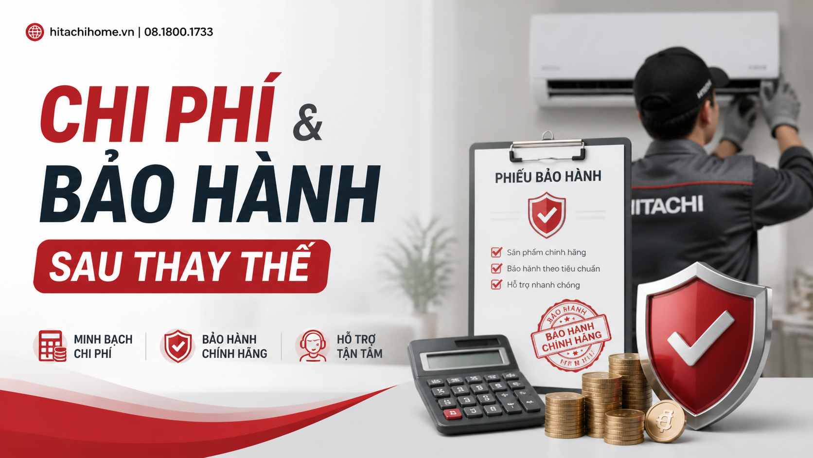 Chi phí và bảo hành sau thay thế