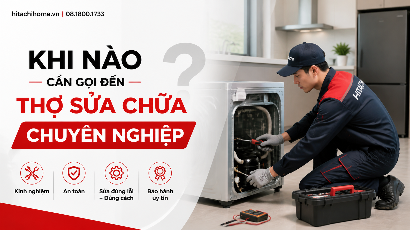 Khi nào cần gọi đến thợ sửa chữa chuyên nghiệp Khi nào cần gọi đến thợ sửa chữa chuyên nghiệp
