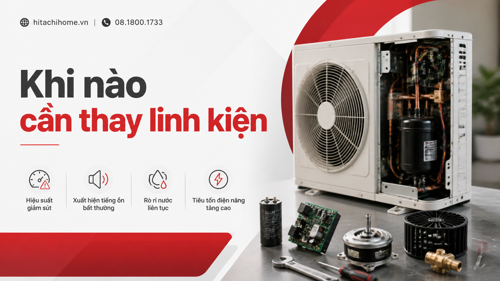 Khi nào cần thay linh kiện