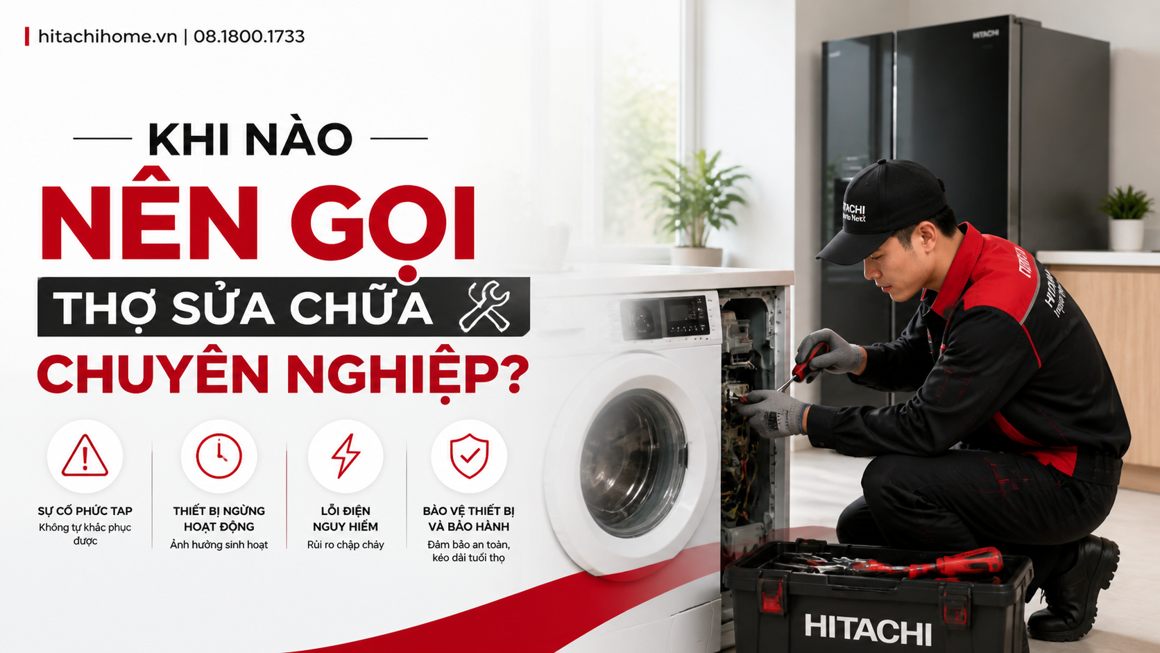 Khi nào nên gọi thợ sửa chữa chuyên nghiệp