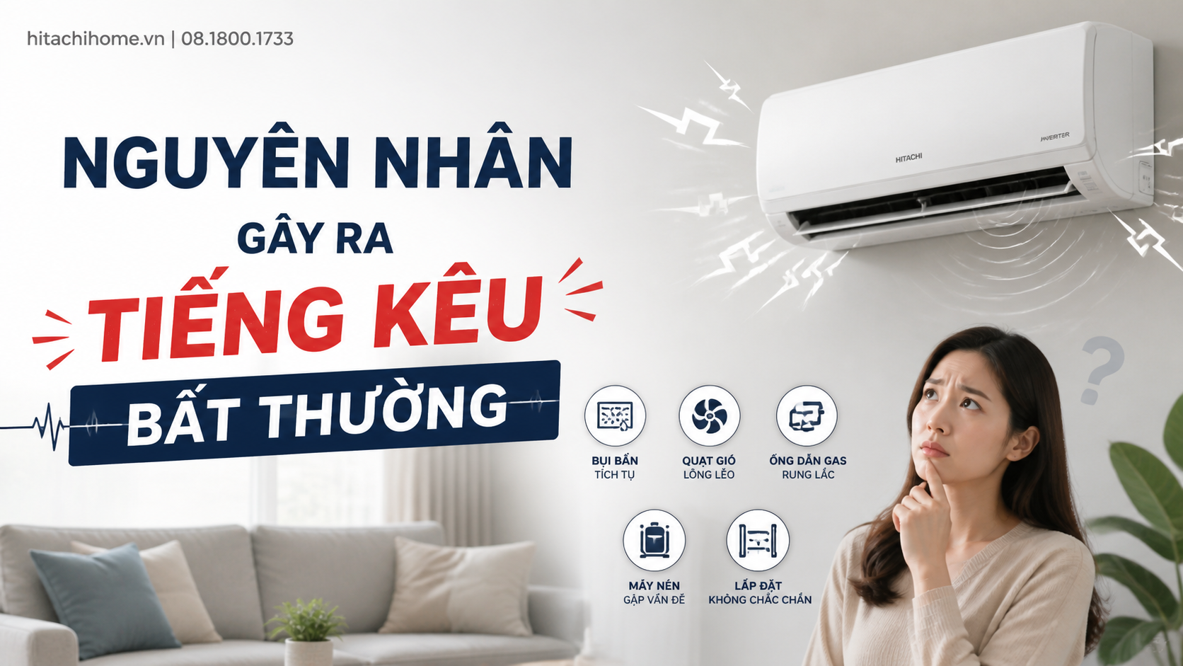 Nguyên nhân gây ra tiếng kêu bất thường