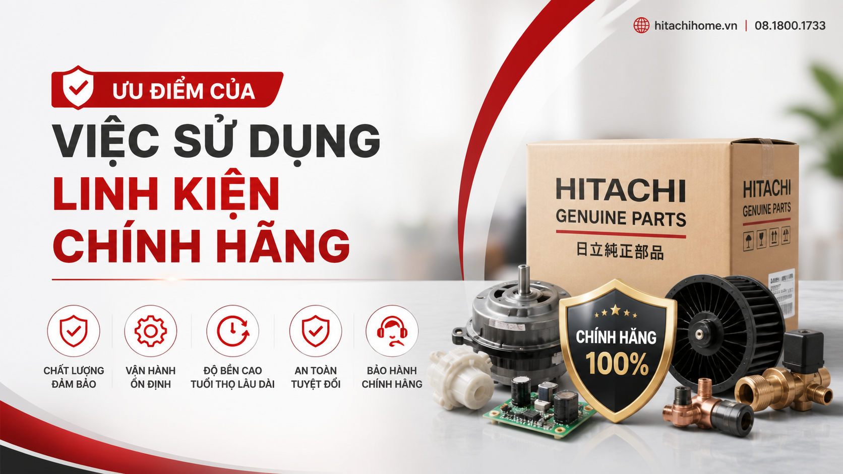 Ưu Điểm Của Việc Sử Dụng Linh Kiện Chính Hãng Ưu Điểm Của Việc Sử Dụng Linh Kiện Chính Hãng