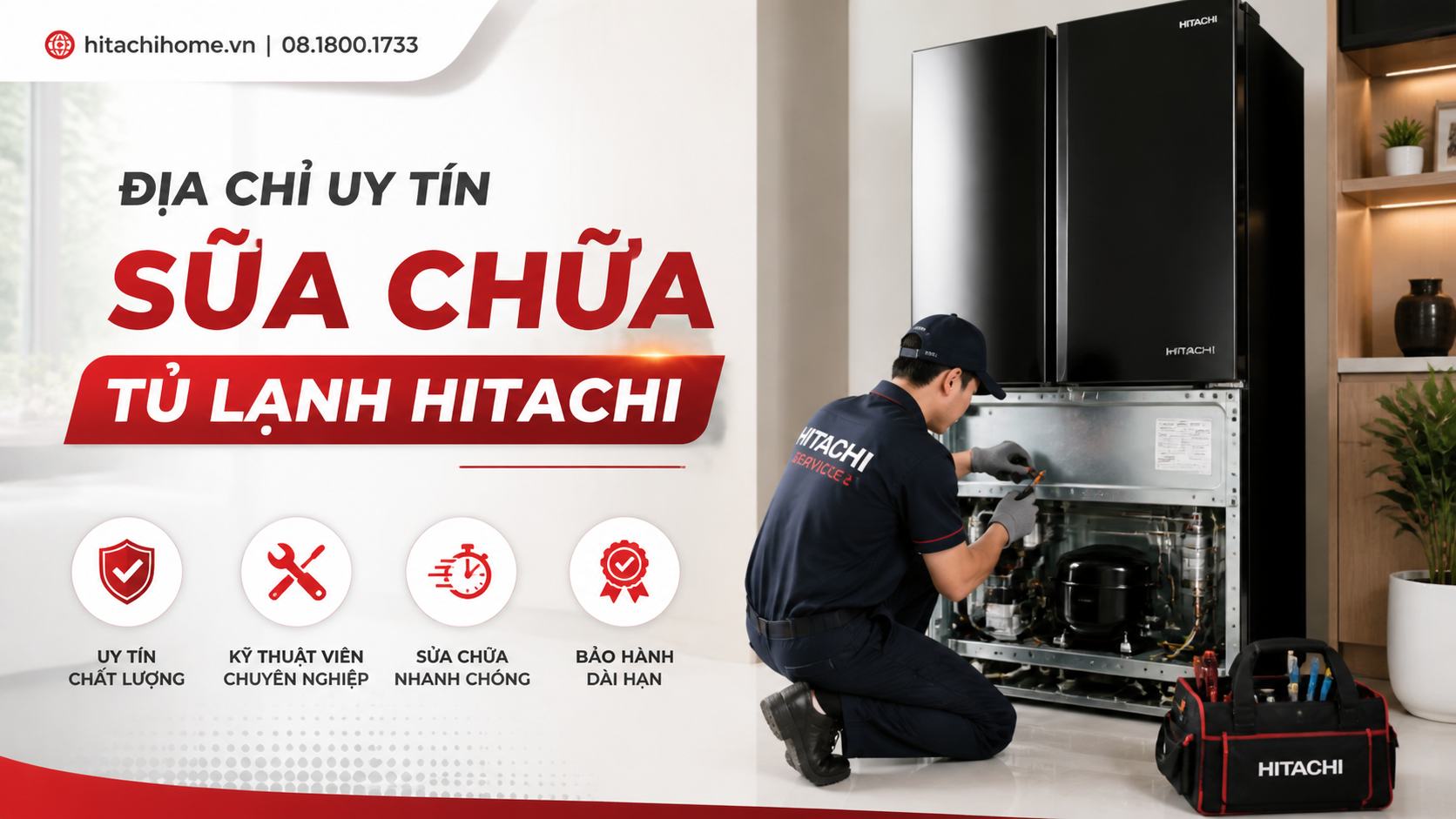Địa chỉ uy tín sửa chữa tủ lạnh Hitachi Địa chỉ uy tín sửa chữa tủ lạnh Hitachi